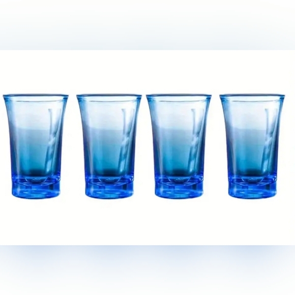 Shot Glass tray Blue againt evil eye, Jewish motive for hosting+ 4 shot glass - Picture 6 of 10